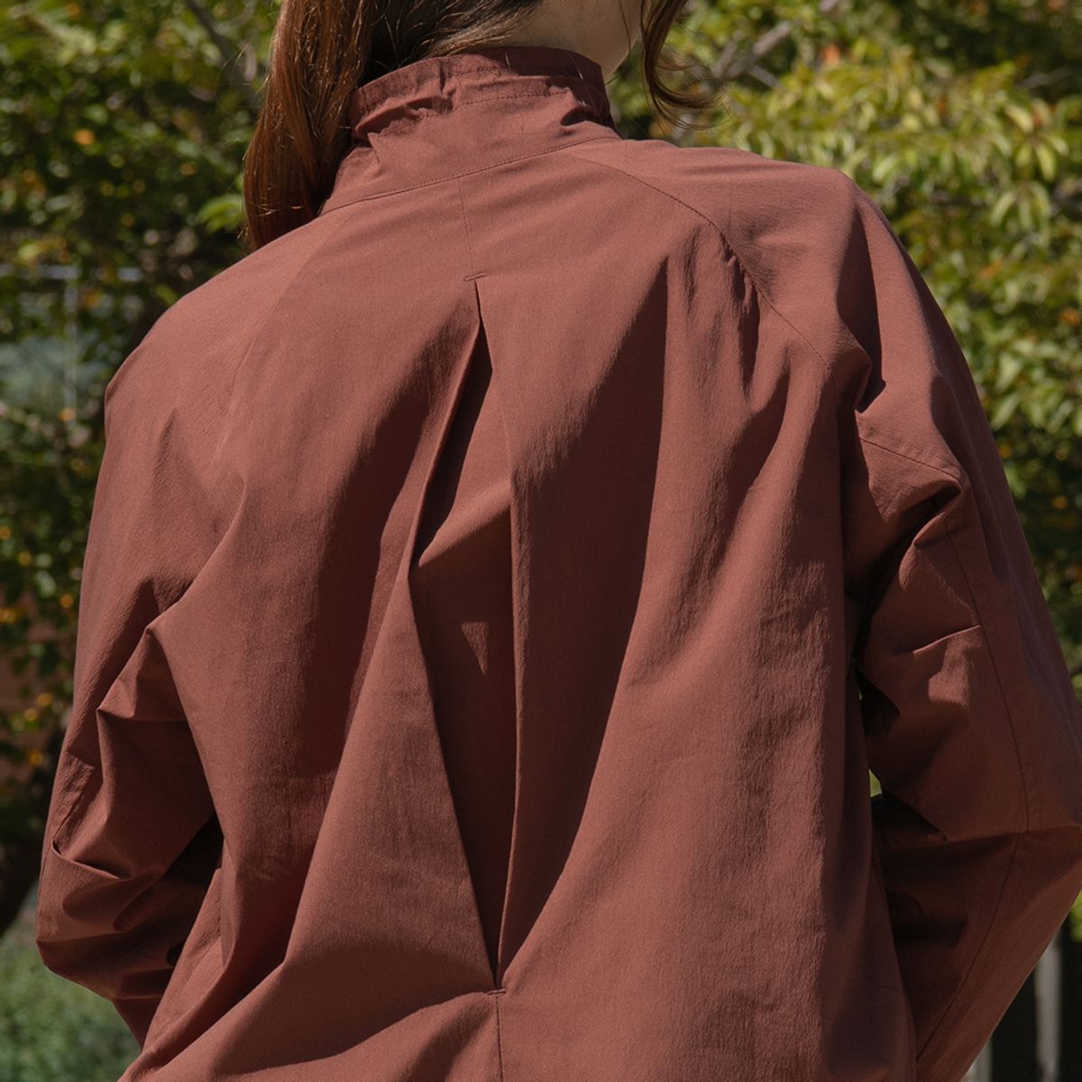 뒤란(DURAN) 벌룬 스탠드 블루종 바람막이 자켓 DTF5W-5147 2colors