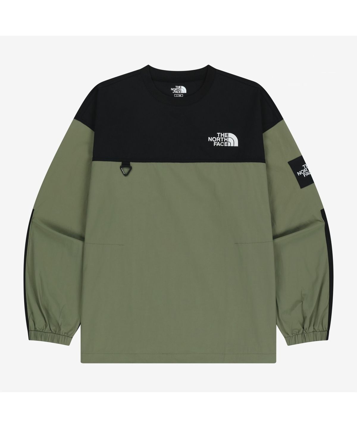 노스페이스(THE NORTH FACE) NM5MR57J 화이트라벨 알바니 EX 크루넥 LIGHT KHAKI