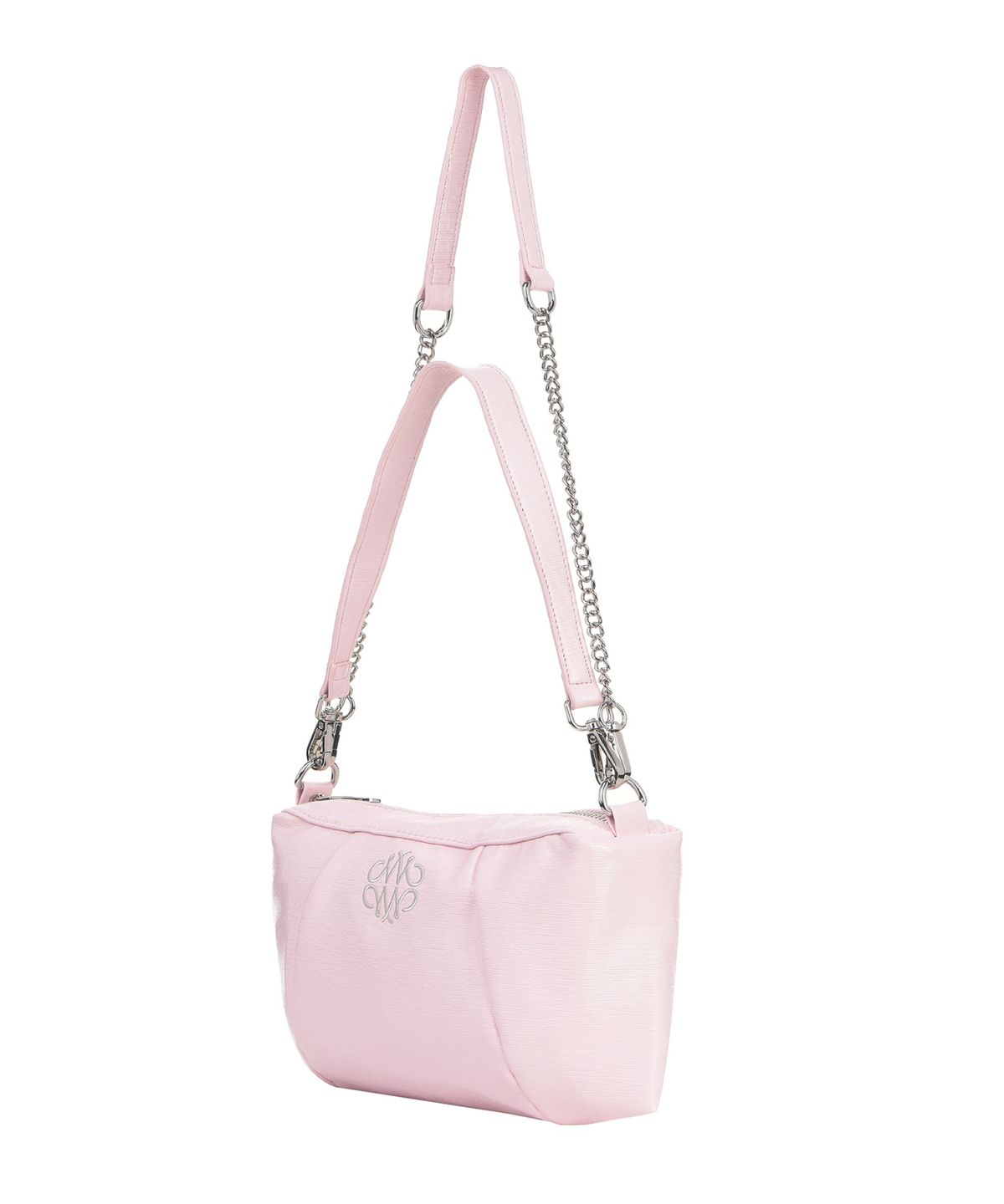 닉앤니콜(NICK&NICOLE) NICOLE SQUARE SHOULDER MINI CHAIN BAG_PINK