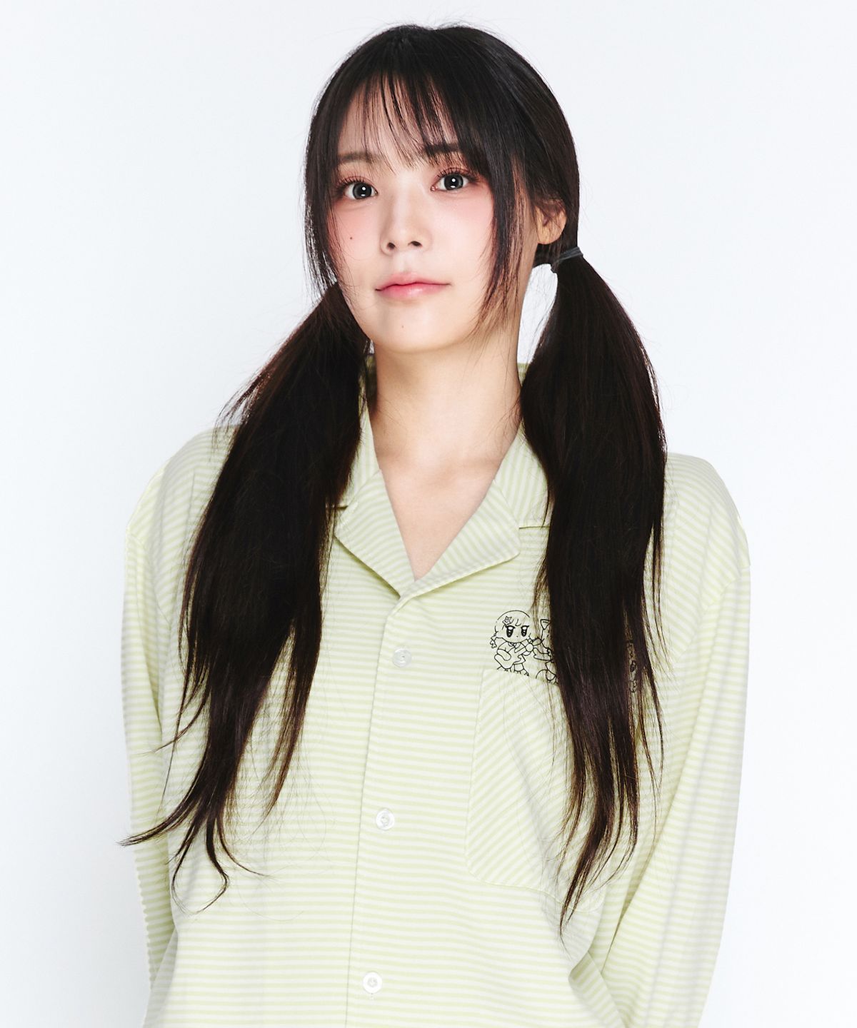 아메스 월드와이드(AMES-WORLDWIDE) QWER PAJAMAS SET GREEN