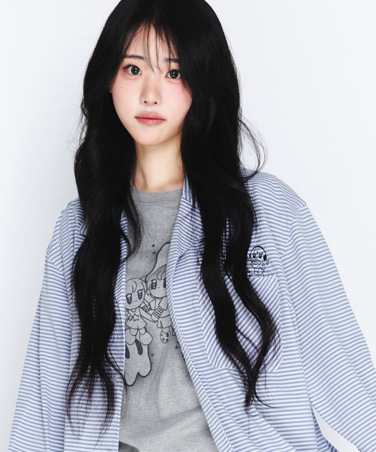 아메스 월드와이드(AMES-WORLDWIDE) QWER PAJAMAS SET BLUE