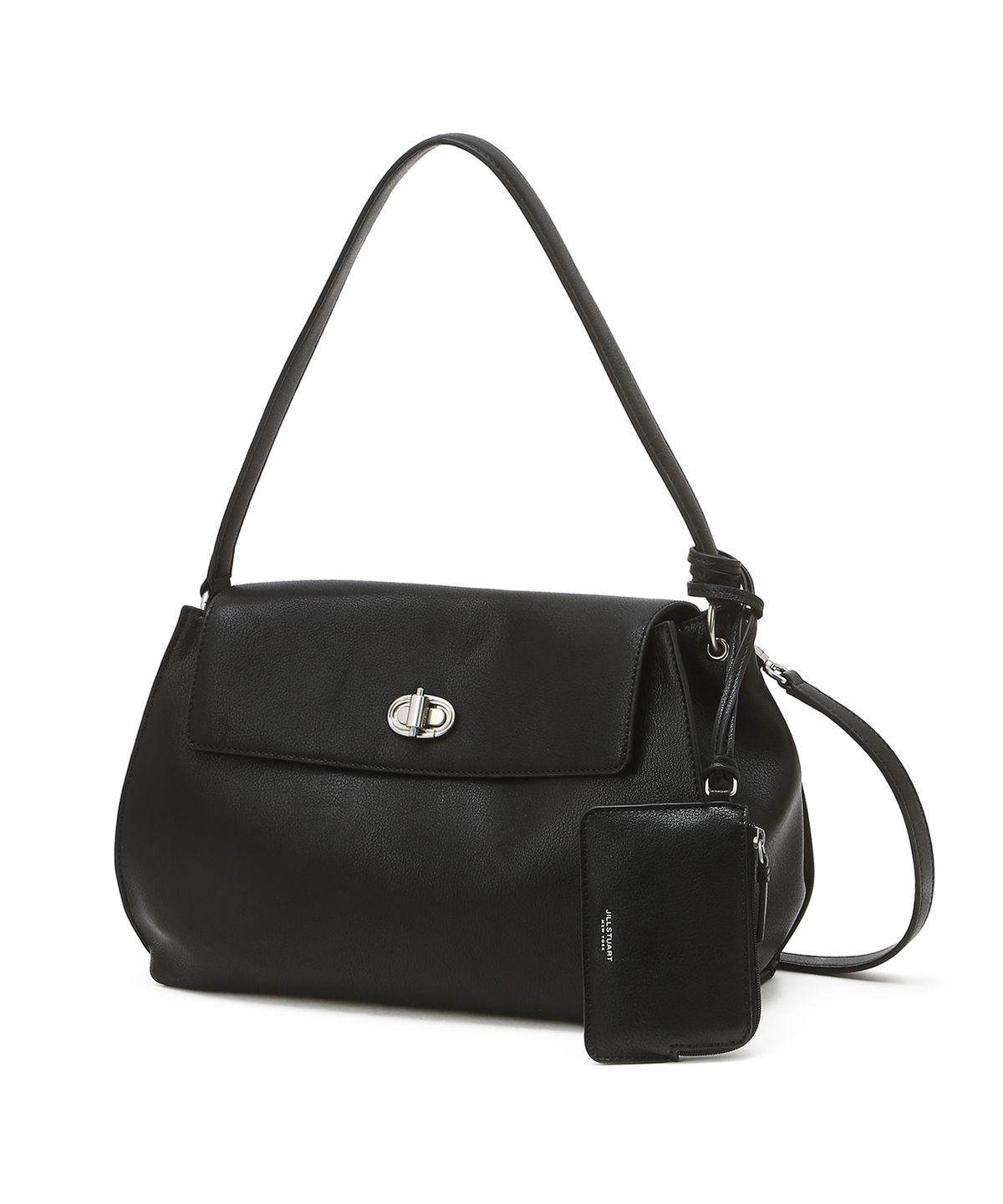 질스튜어트액세서리(JILLSTUART ACC) [AUBE] 가죽 오브 장식 숄더백 M 2color