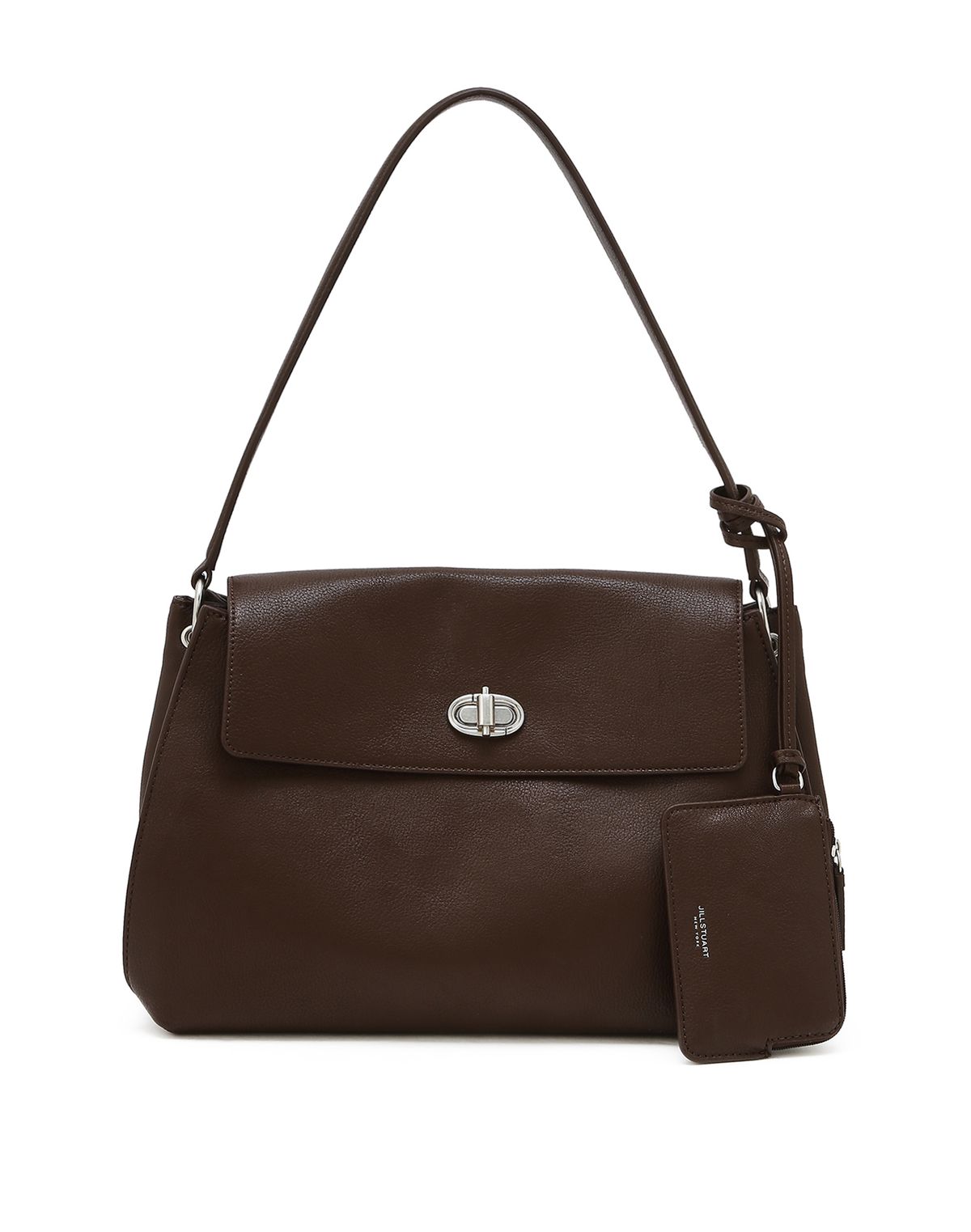 질스튜어트액세서리(JILLSTUART ACC) [AUBE] 가죽 오브 장식 숄더백 M 2color