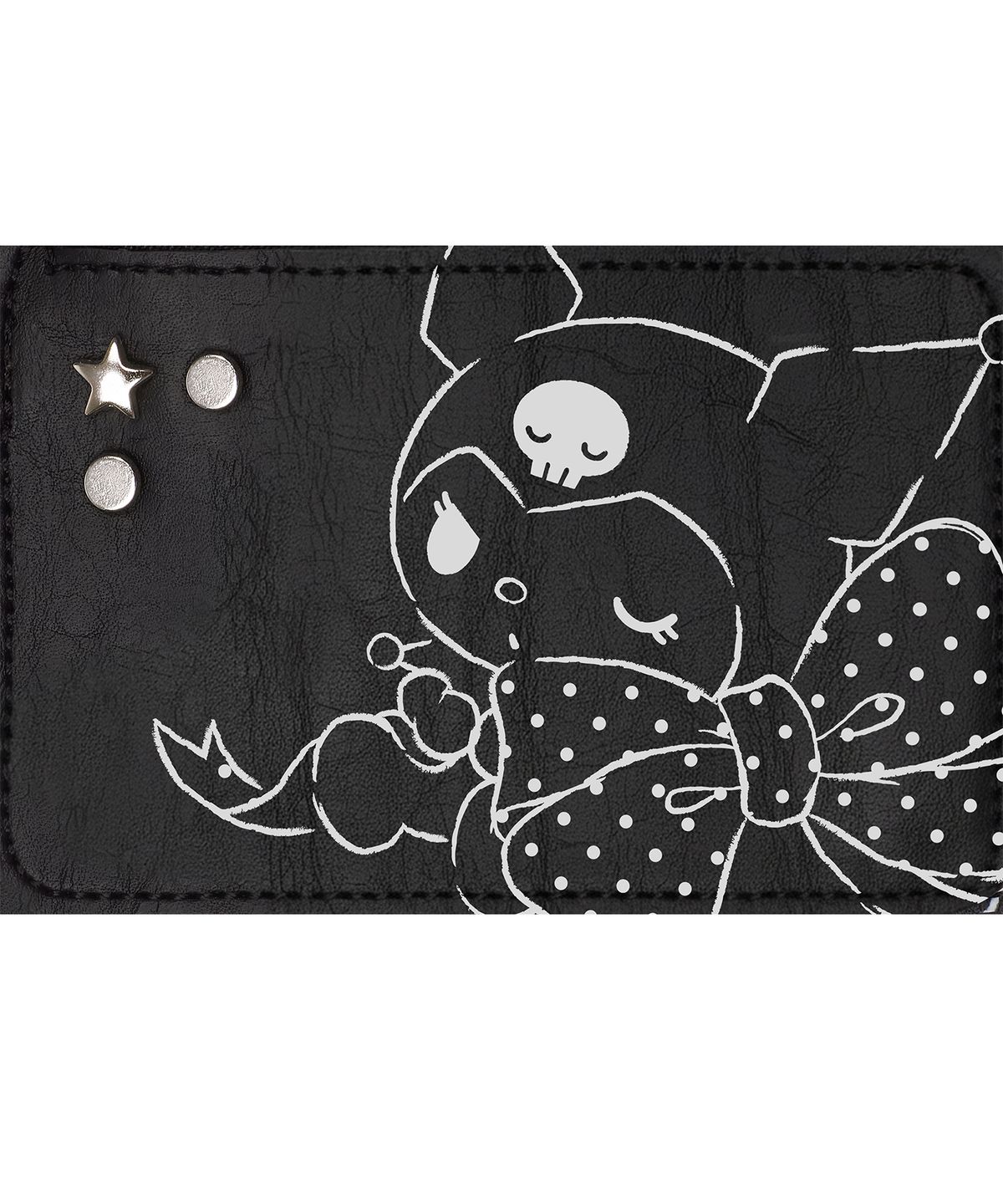 러브이즈트루(LUVISTRUE) [KUROMI] CARD WALLET(BLACK)