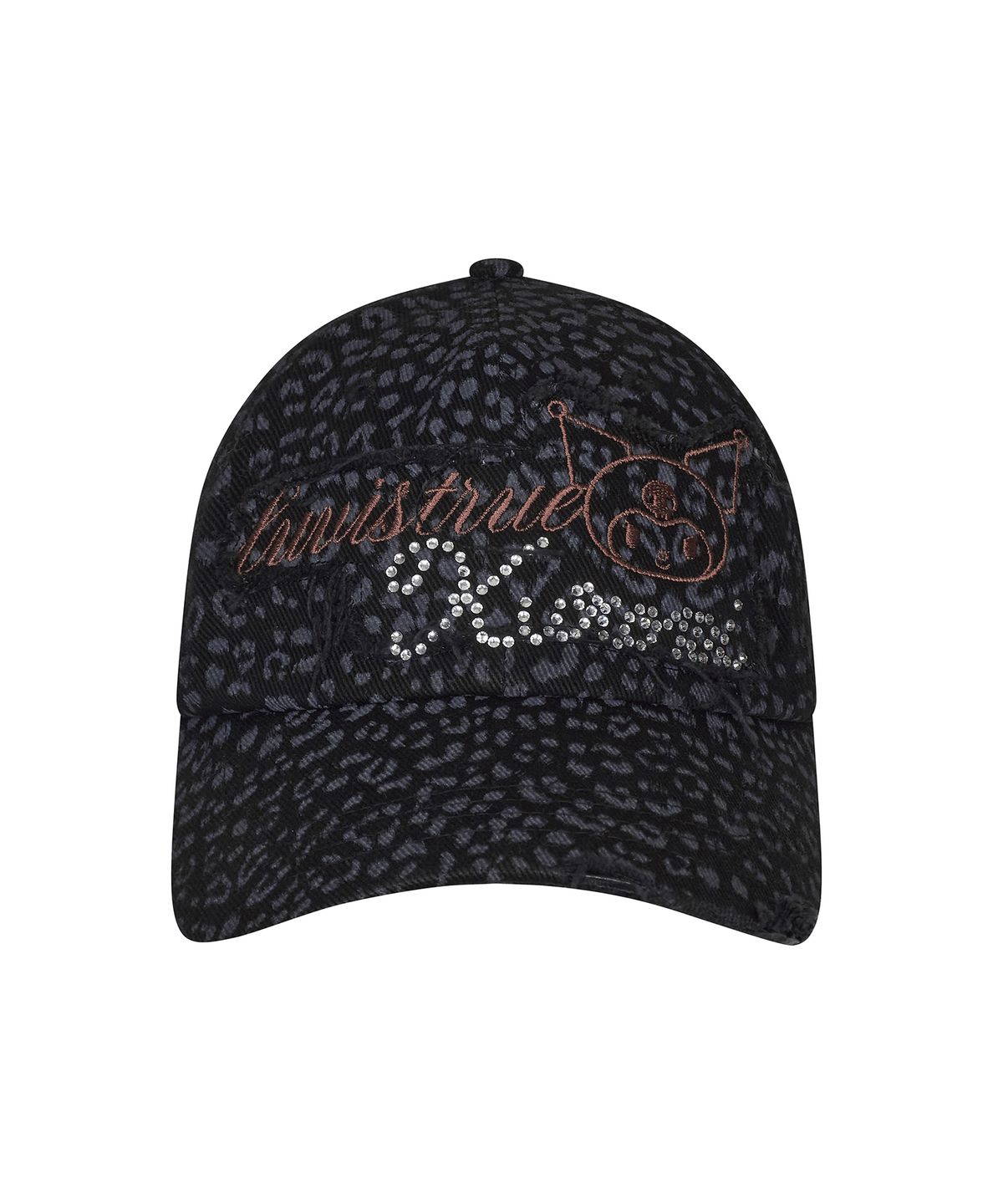 러브이즈트루(LUVISTRUE) [KUROMI] PATCH BALL CAP(BLACK)