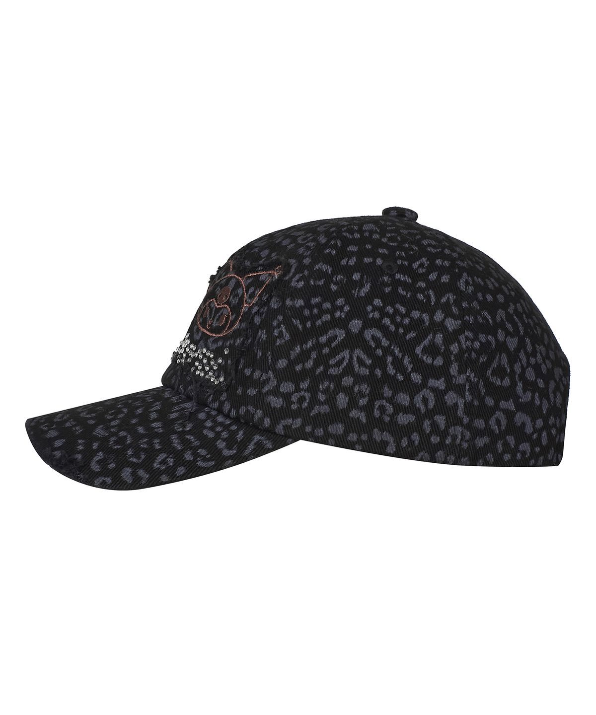 러브이즈트루(LUVISTRUE) [KUROMI] PATCH BALL CAP(BLACK)