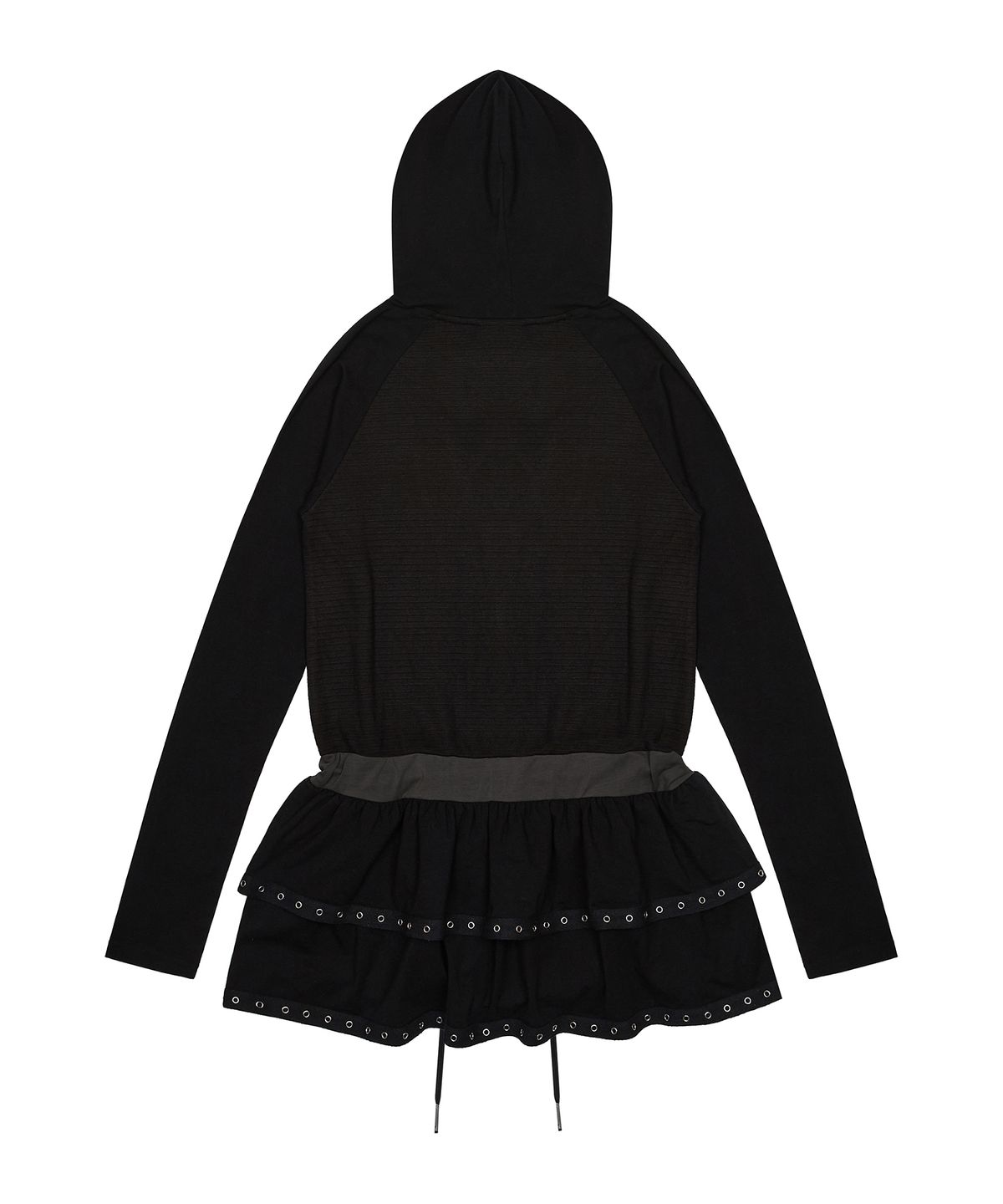 러브이즈트루(LUVISTRUE) [KUROMI] LAYERED DRESS(BLACK)
