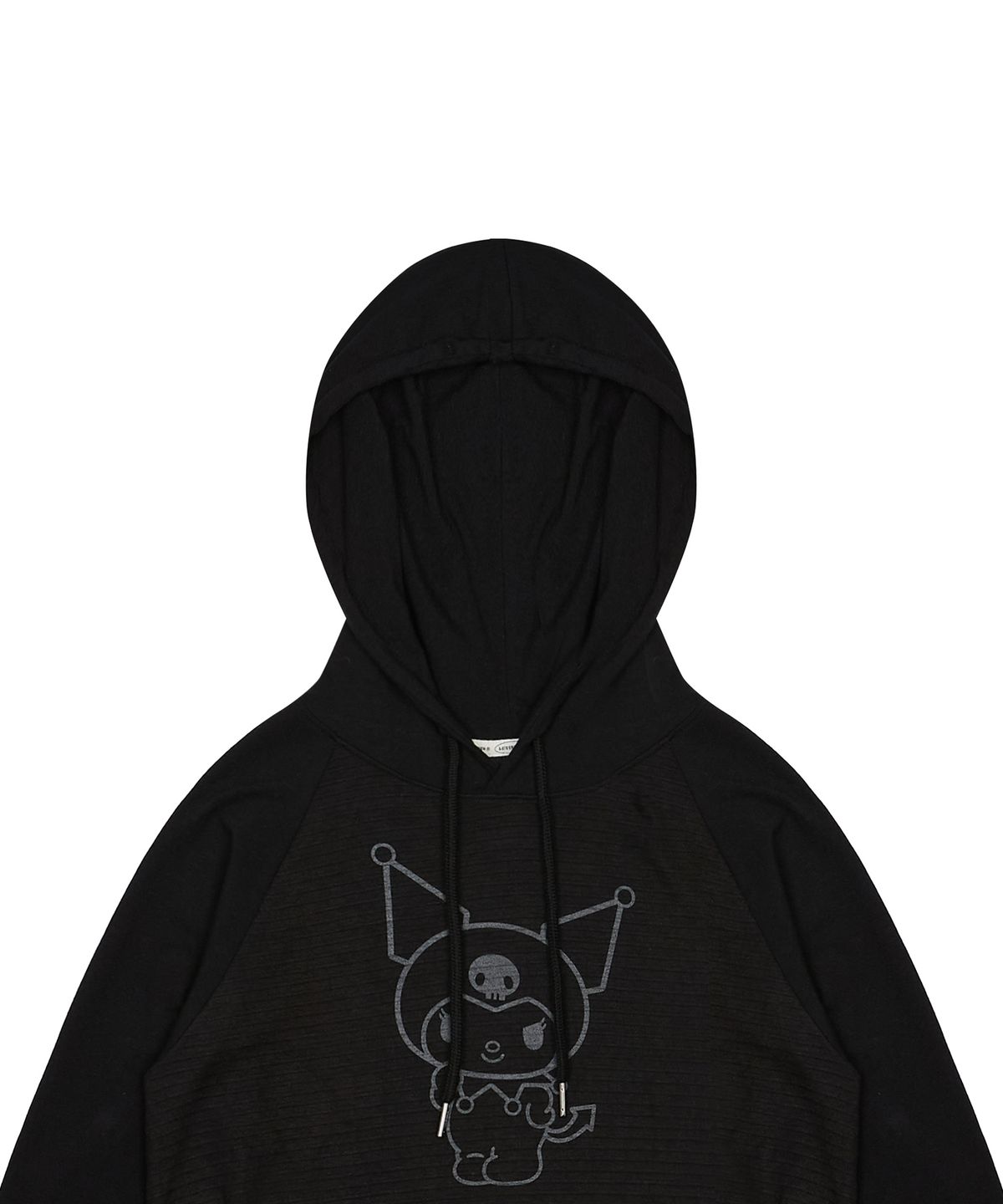 러브이즈트루(LUVISTRUE) [KUROMI] LAYERED DRESS(BLACK)