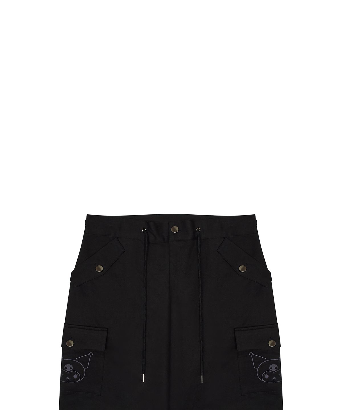 러브이즈트루(LUVISTRUE) [KUROMI] WIDE COTTON PANTS(BLACK)
