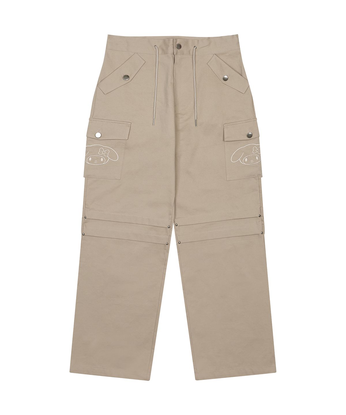 러브이즈트루(LUVISTRUE) [MY MELODY] WIDE COTTON PANTS(BEIGE)