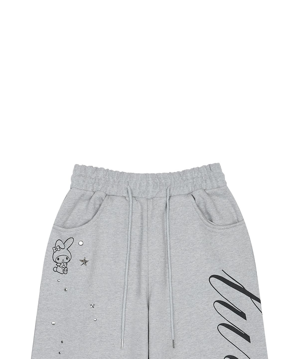 러브이즈트루(LUVISTRUE) [MY MELODY] TRAINING PANTS(GRAY)