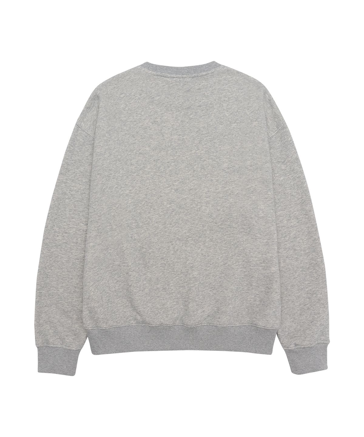 아메스 월드와이드(AMES-WORLDWIDE) QWER BASIC APPLIQUE SWEATSHIRT GREY