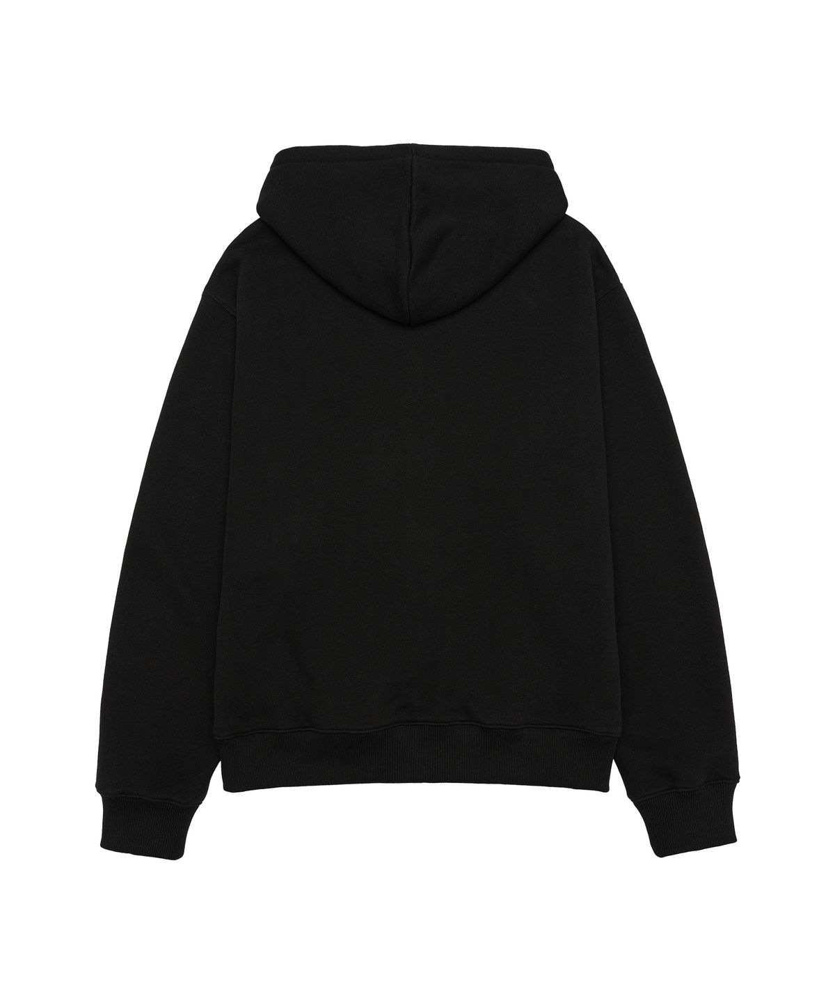 아메스 월드와이드(AMES-WORLDWIDE) QWER NUMBERING HOODIE ZIP-UP BLACK