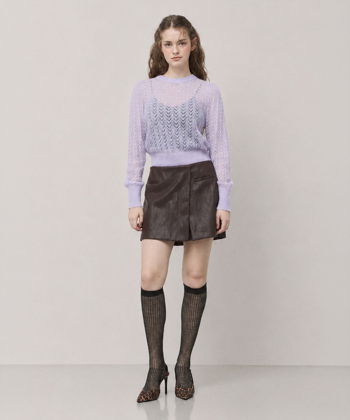 알엠알엔(RMRN) CROCHET VOLUME KNIT