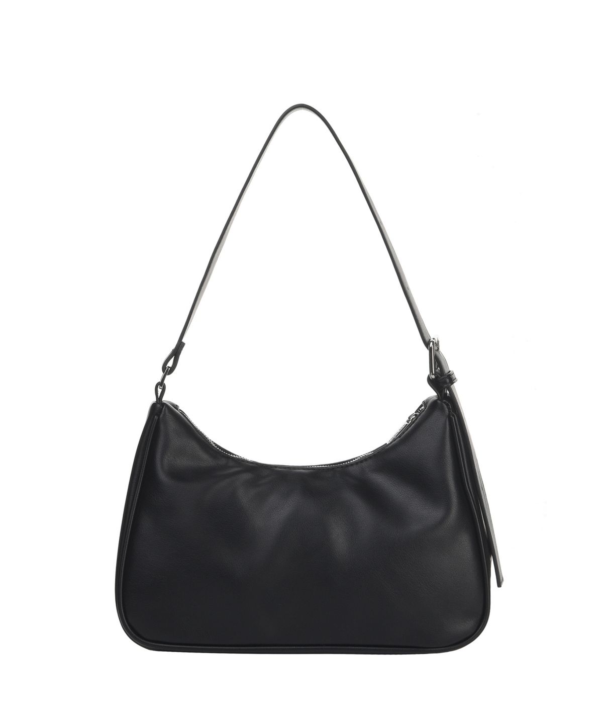 닉앤니콜(NICK&NICOLE) CRYSTAL LEATHER AROUND MINI BAG_BLACK