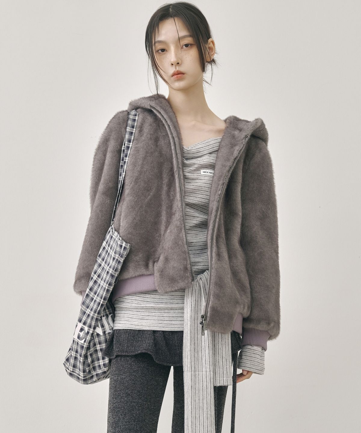 닉앤니콜(NICK&NICOLE) DOUBLE CHECK TWOWAY ECOBAG_NAVY