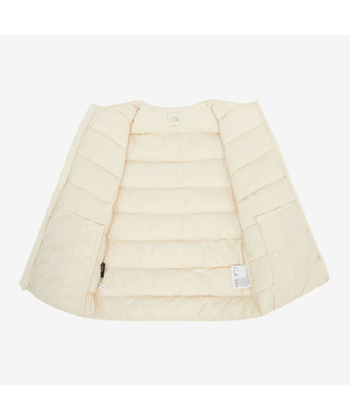 노스페이스(THE NORTH FACE) NJ1DR84B 여성 포플러 다운 가디건 (RDS) CREAM