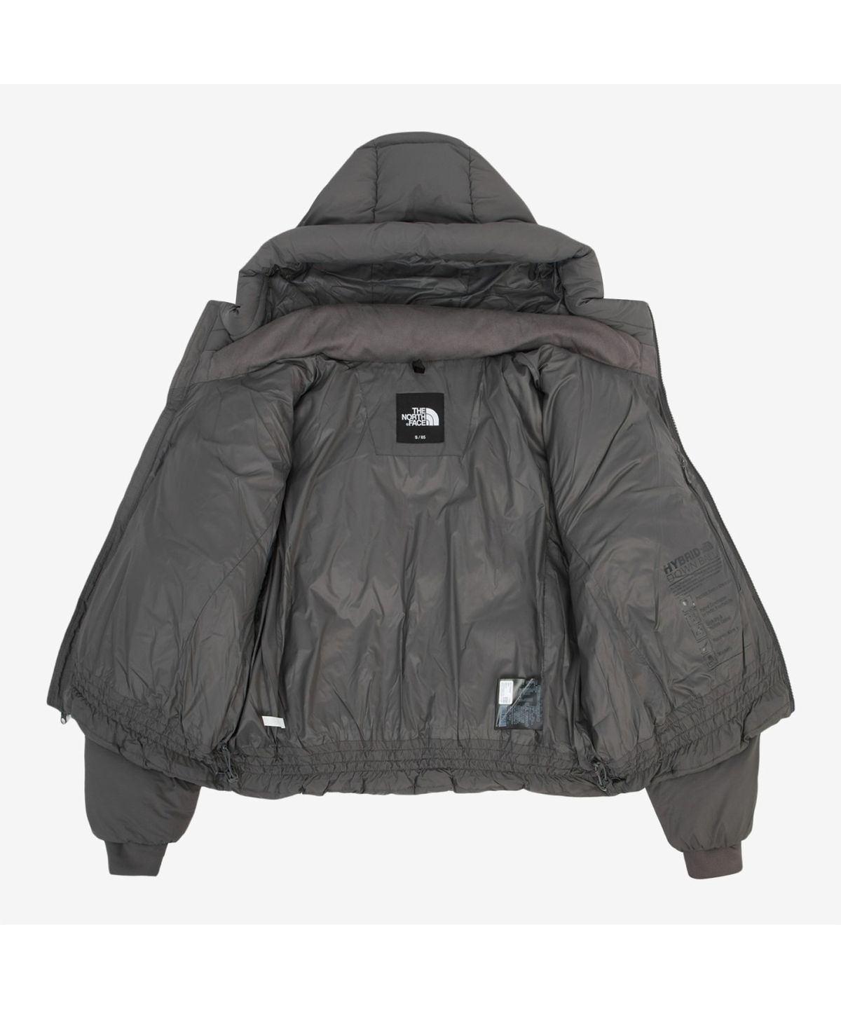 노스페이스(THE NORTH FACE) NJ1DR82B 여성 스포츠 하이브리드 다운 자켓 GRAY