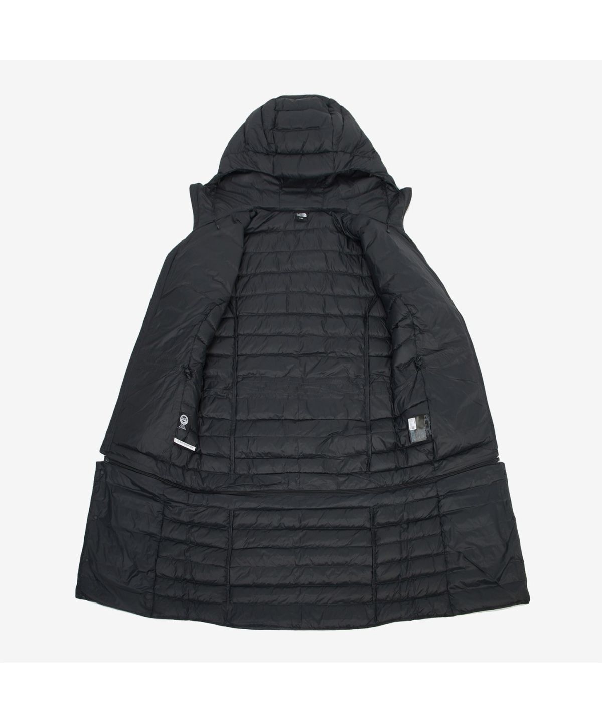 노스페이스(THE NORTH FACE) NJ1DR89B 여성 버나비 디테쳐블 다운 코트 DARK GRAY