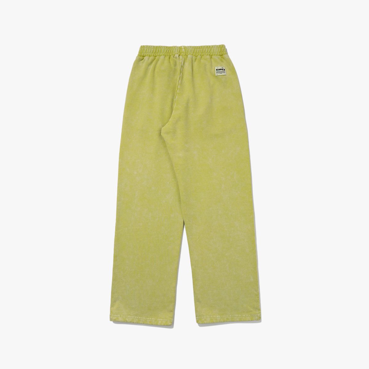 디아도라(diadora) 가먼트워싱 스웻 팬츠 LIME