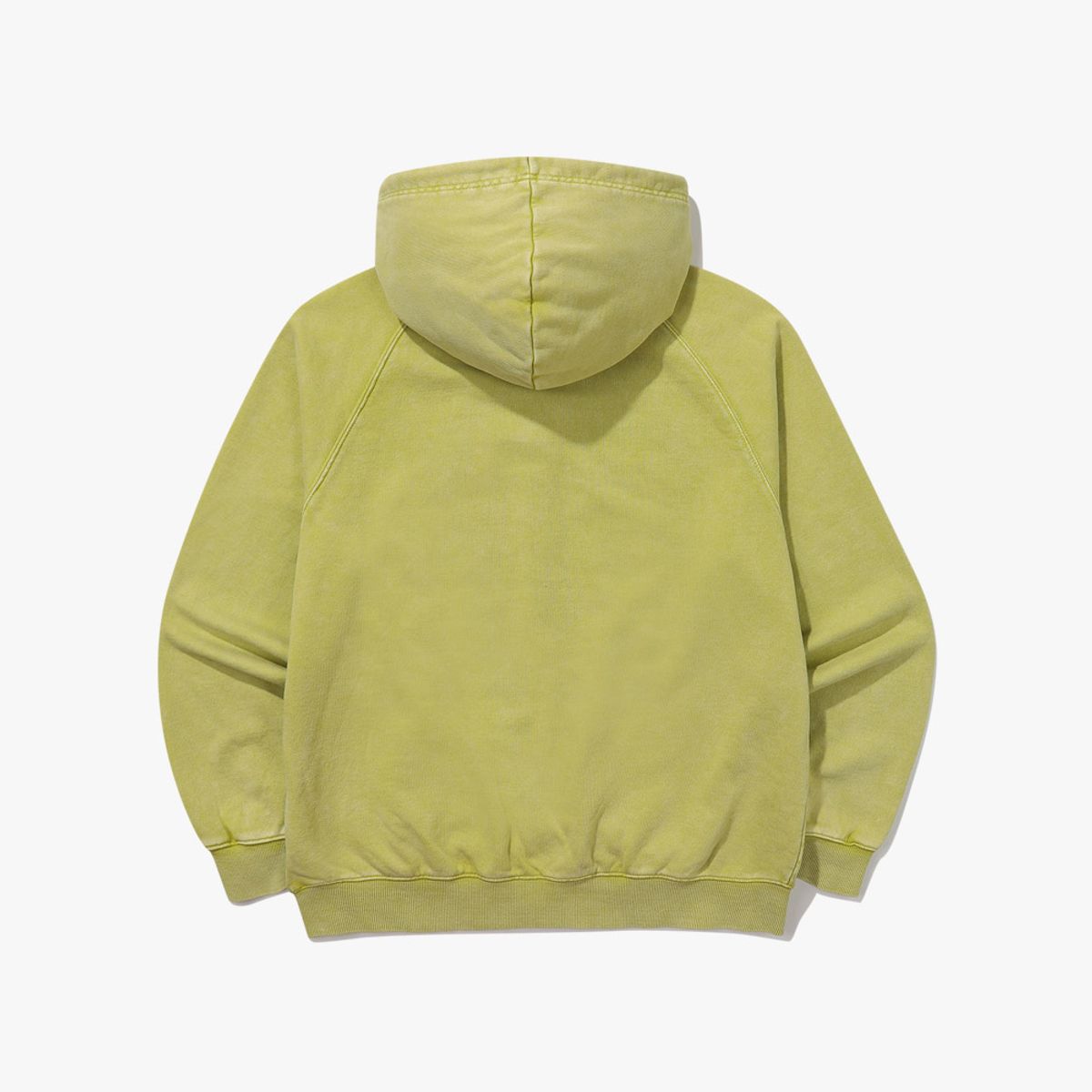 디아도라(diadora) 가먼트워싱 스웻 후드집업 자켓 LIME