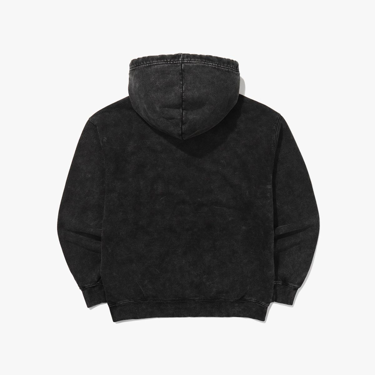 디아도라(diadora) 가먼트워싱 후드티셔츠 BLACK