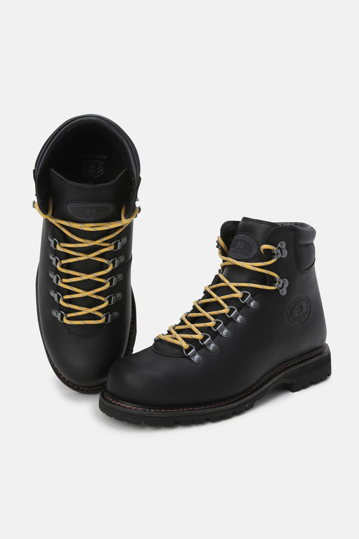코오롱스포츠(KOLON SPORT) 남녀공용 하이킹슈즈 파이오니어 FE4KX25720BLK