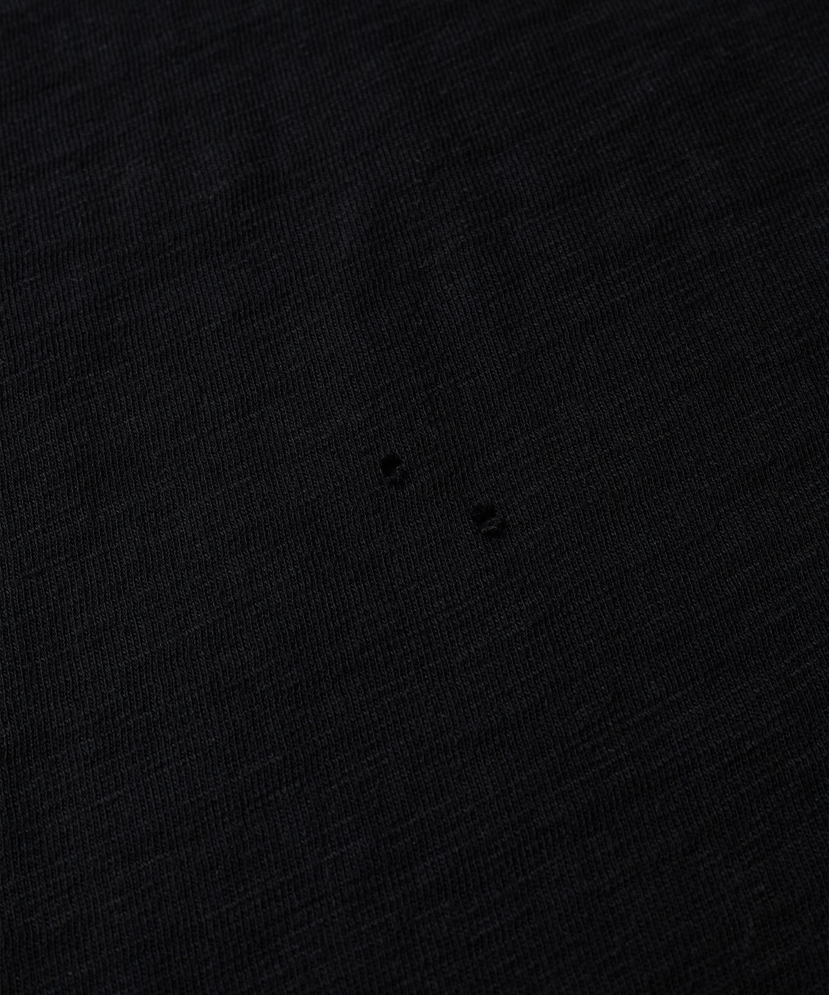 에스파이(ESFAI) WORN SLUB L/S T-SHIRT (BLACK)