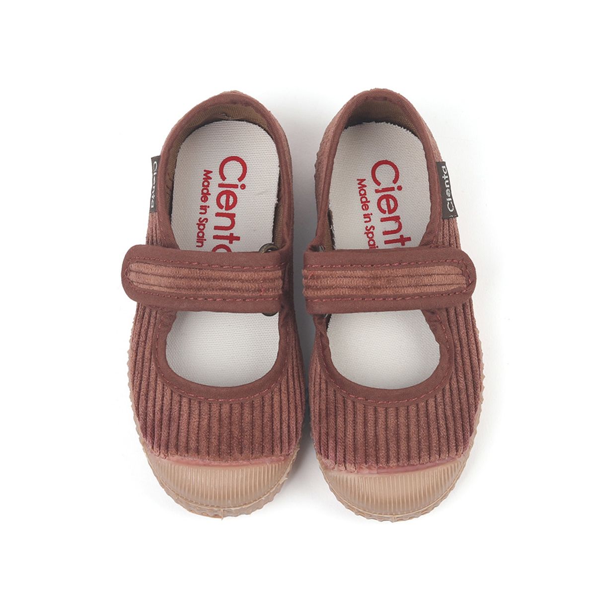 씨엔타 키즈(CIENTA KIDS) 메르세데스 벨크로 틴타도 코듀로이 브라운