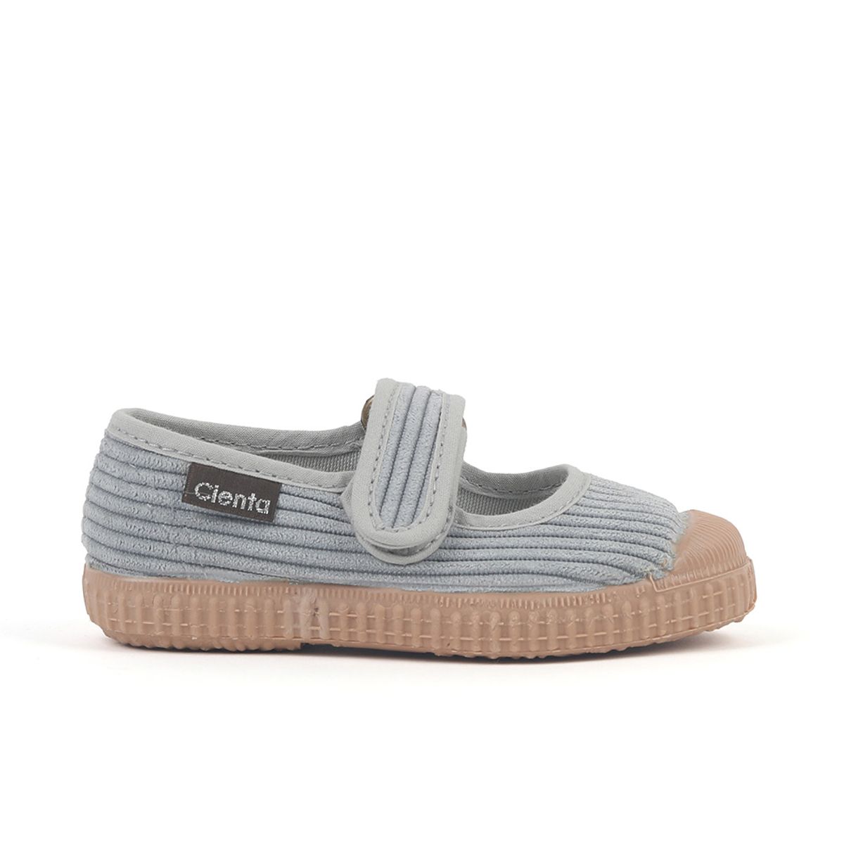 씨엔타 키즈(CIENTA KIDS) 메르세데스 벨크로 틴타도 코듀로이 그레이