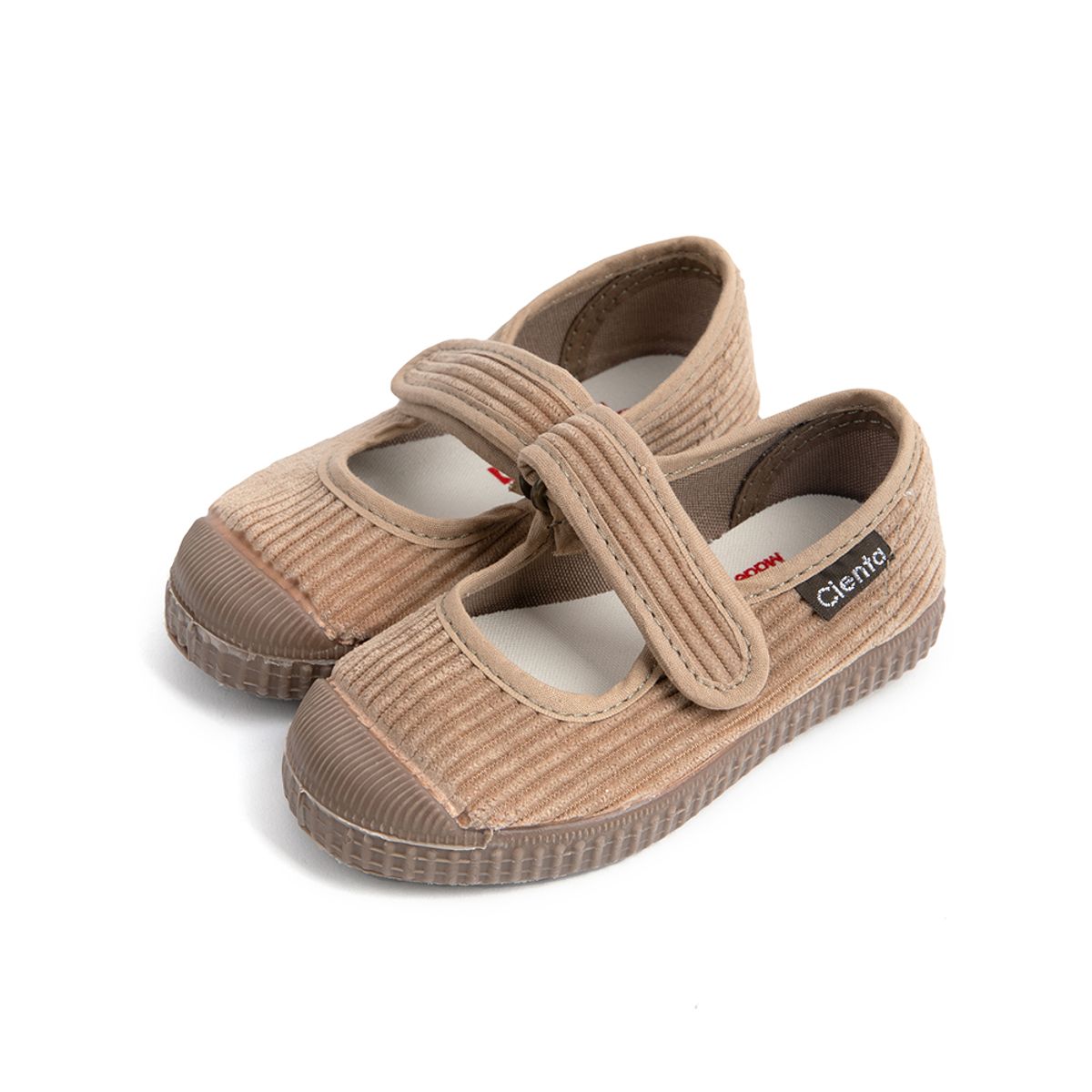 씨엔타 키즈(CIENTA KIDS) 메르세데스 벨크로 틴타도 코듀로이 베이지