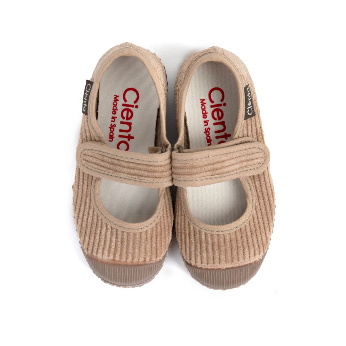 씨엔타 키즈(CIENTA KIDS) 메르세데스 벨크로 틴타도 코듀로이 베이지