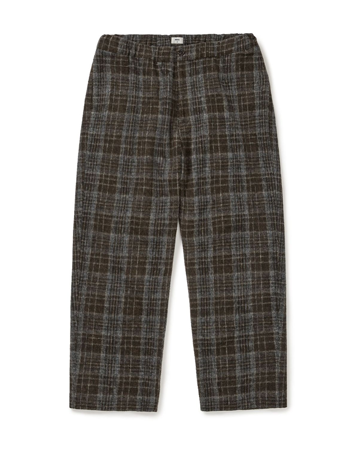 엠엠엘지(MMLG) [Mmlg] PLAID EASY PANTS (BLUE)