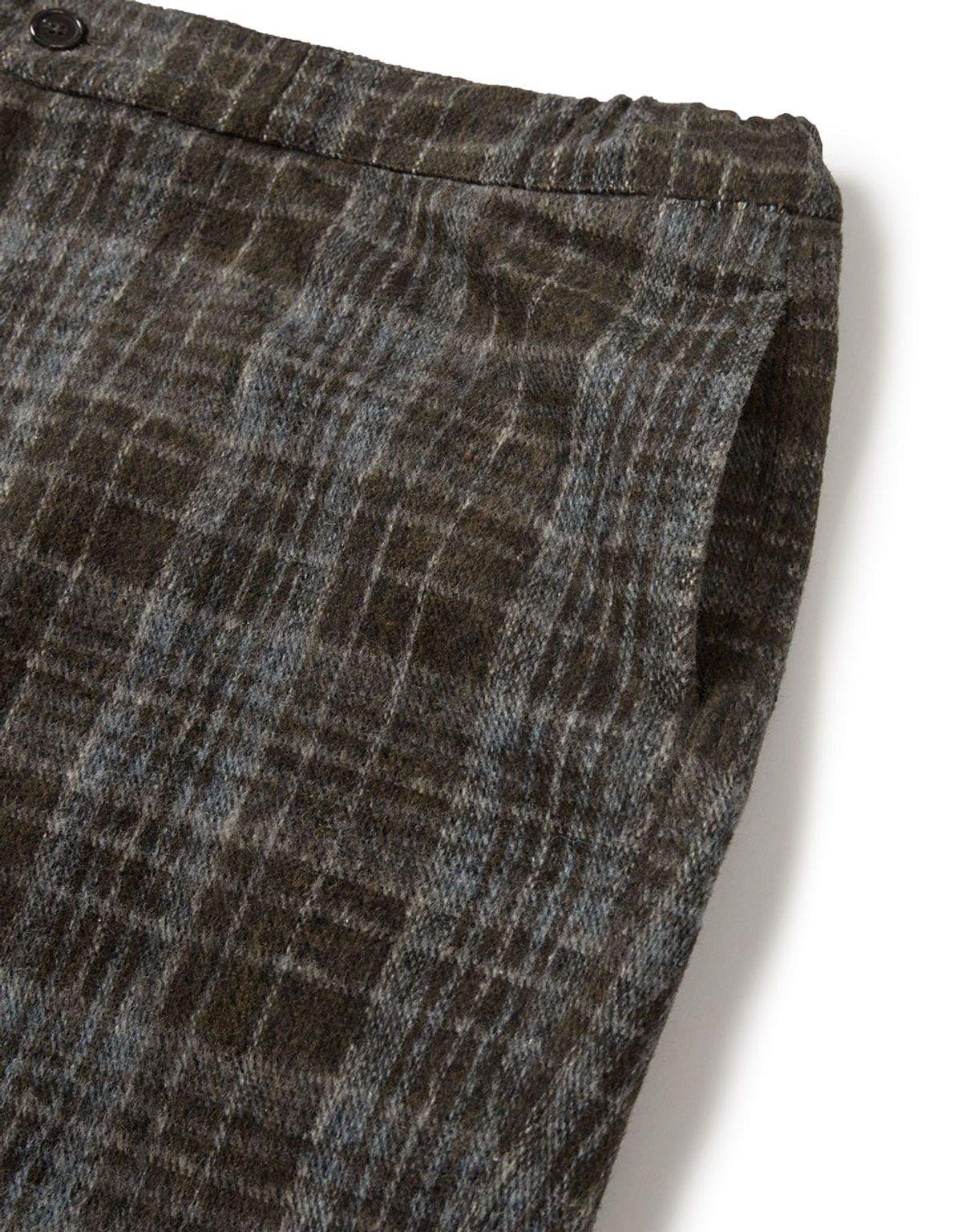 엠엠엘지(MMLG) [Mmlg] PLAID EASY PANTS (BLUE)
