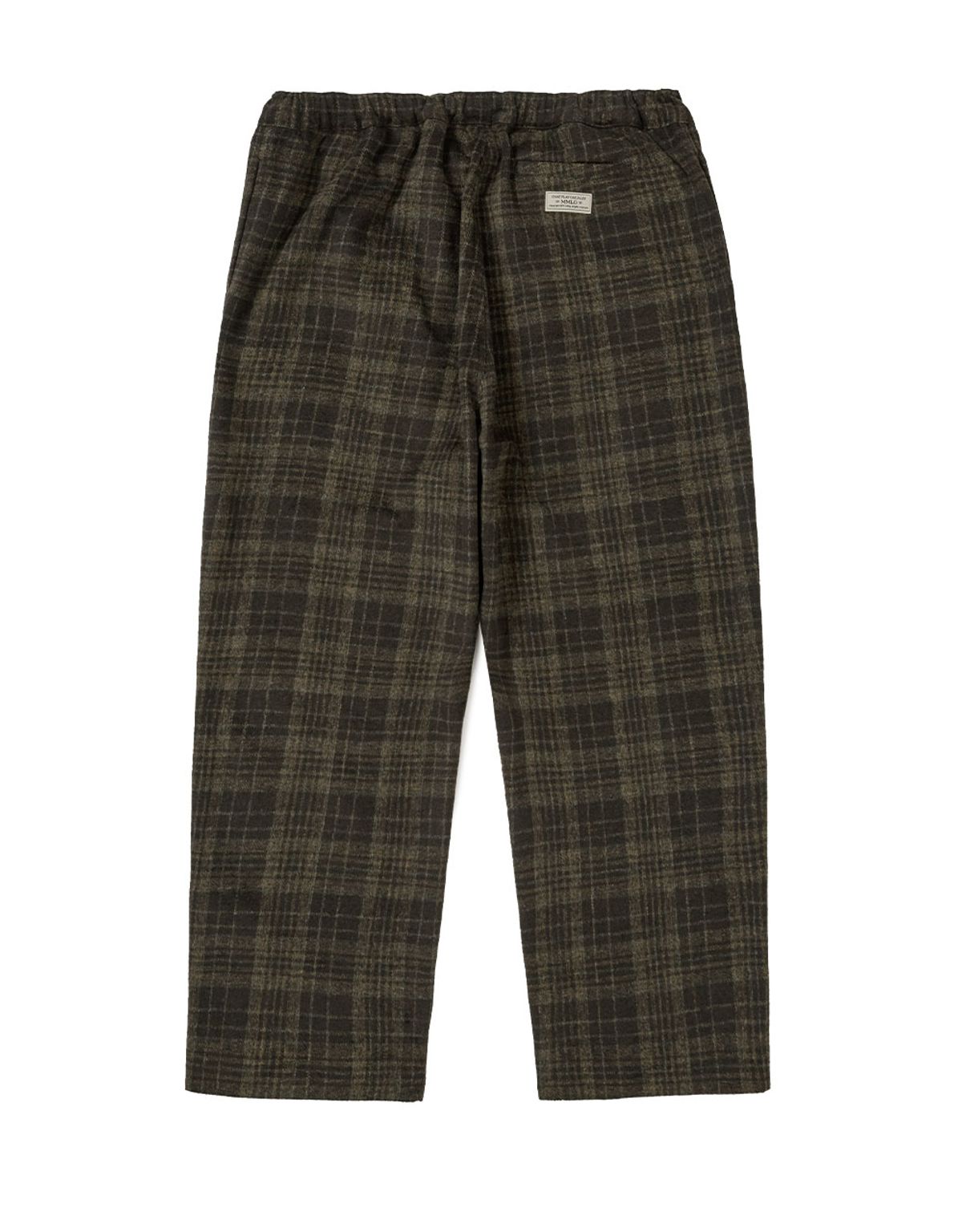 엠엠엘지(MMLG) [Mmlg] PLAID EASY PANTS (BROWN)