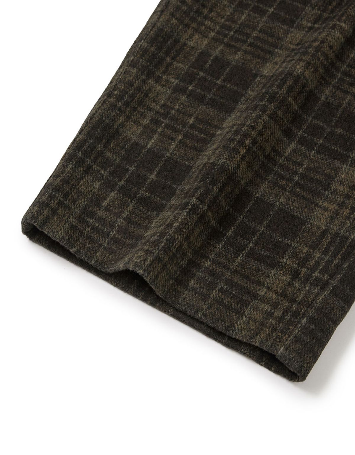 엠엠엘지(MMLG) [Mmlg] PLAID EASY PANTS (BROWN)