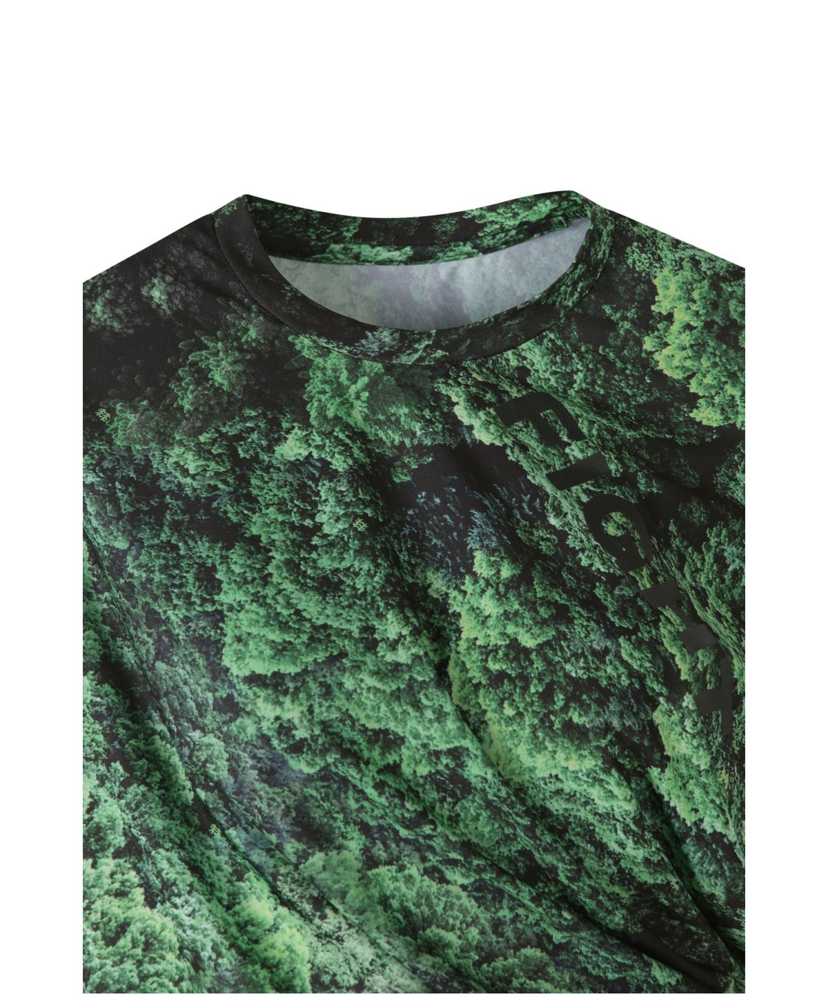 래코드(RECODE) Unbalanced Casual Forest T-Shirts RQTAM23598GRX