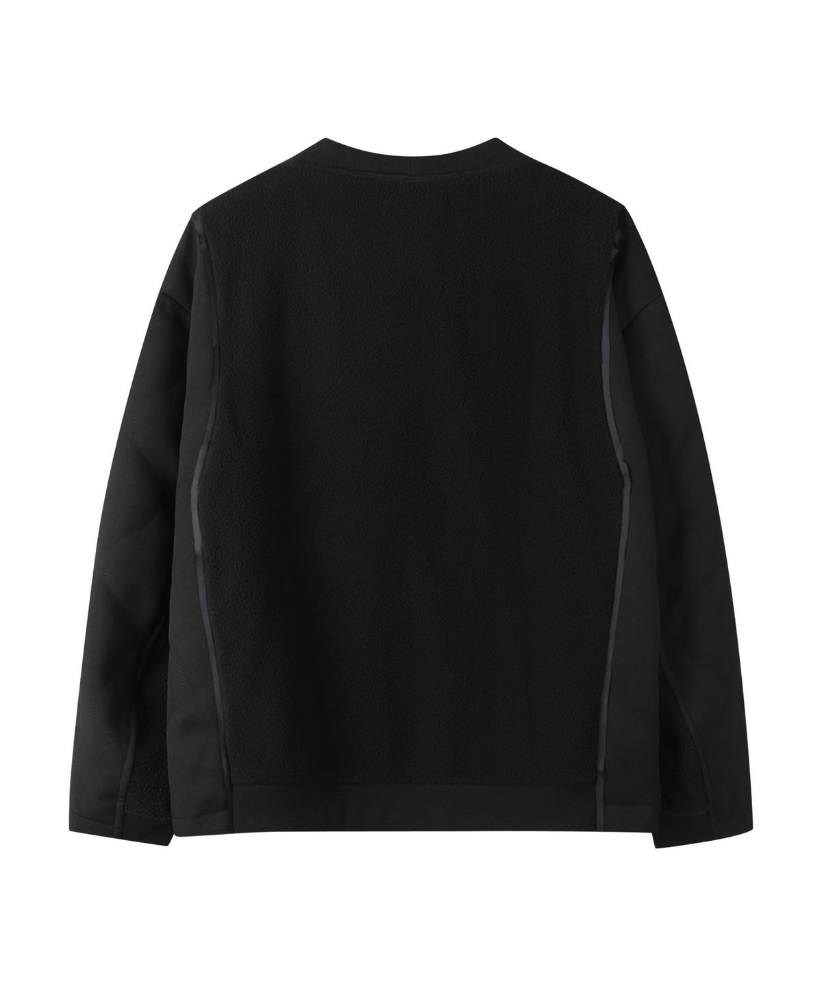래코드(RECODE) Bomber Sleeve Detail Sweashirts_RKTAW23610BKX
