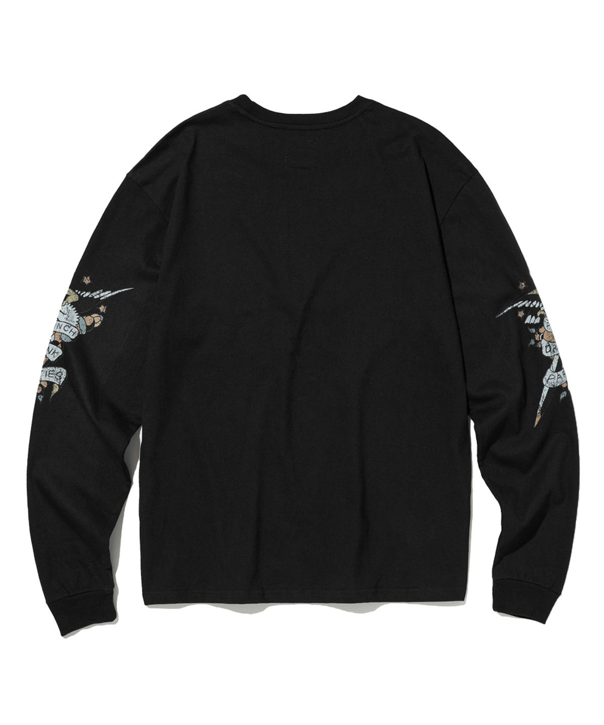 펀치드렁크파티즈(PUNCH DRUNK PARTIES) [PCDP X MPS] Long Sleeve (BLACK)