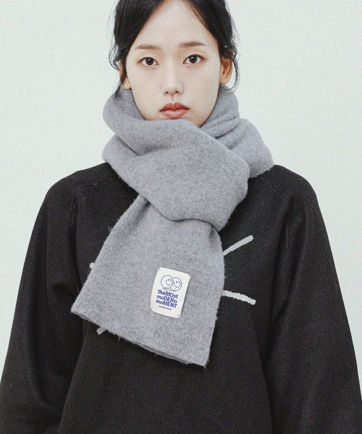 모더먼트(MODERMENT) 소프트 터치 롱 머플러 [5컬러]