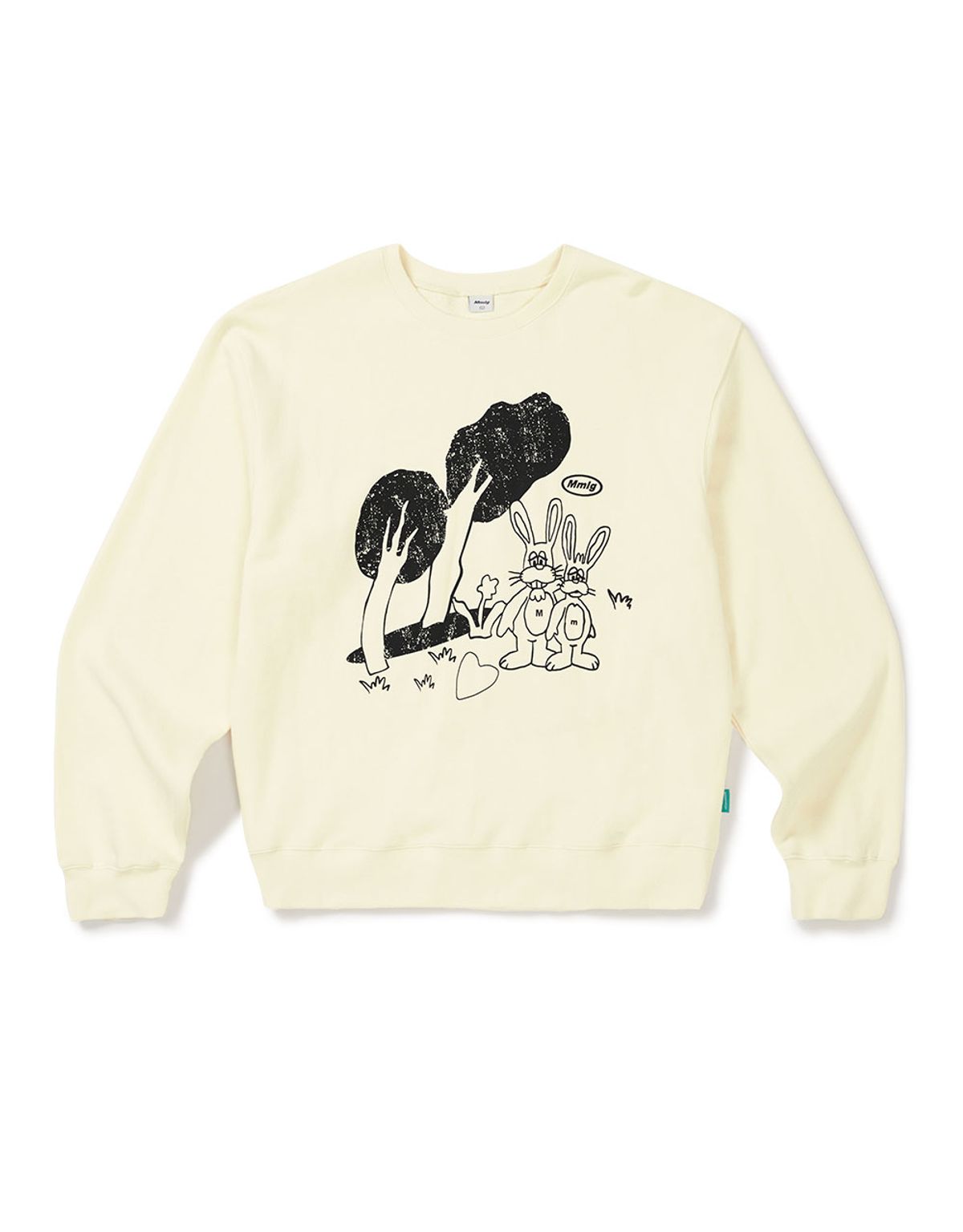 엠엠엘지(MMLG) [Mmlg] Mm RABBITS PICNIC SWEAT (NATURAL SOAP)