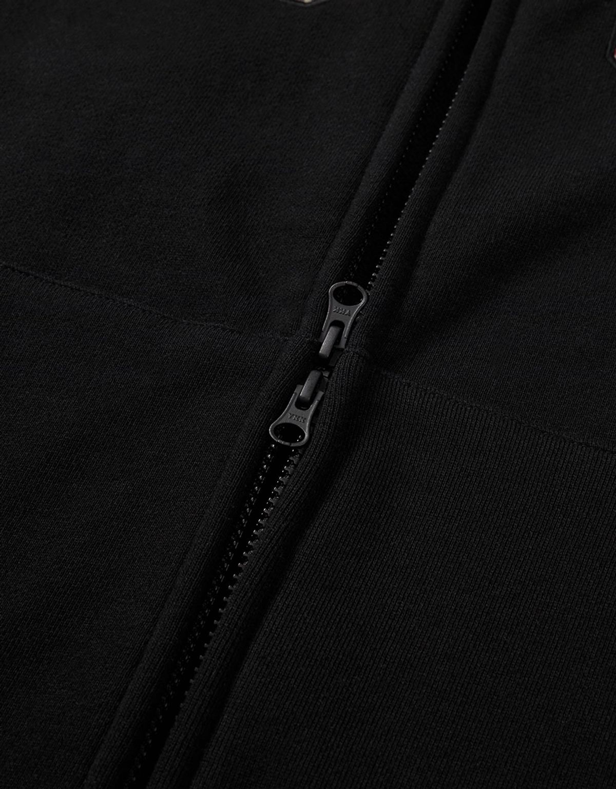 엠엠엘지(MMLG) [Mmlg] CHECK LOGO HOOD ZIP UP (EVERY BLACK)