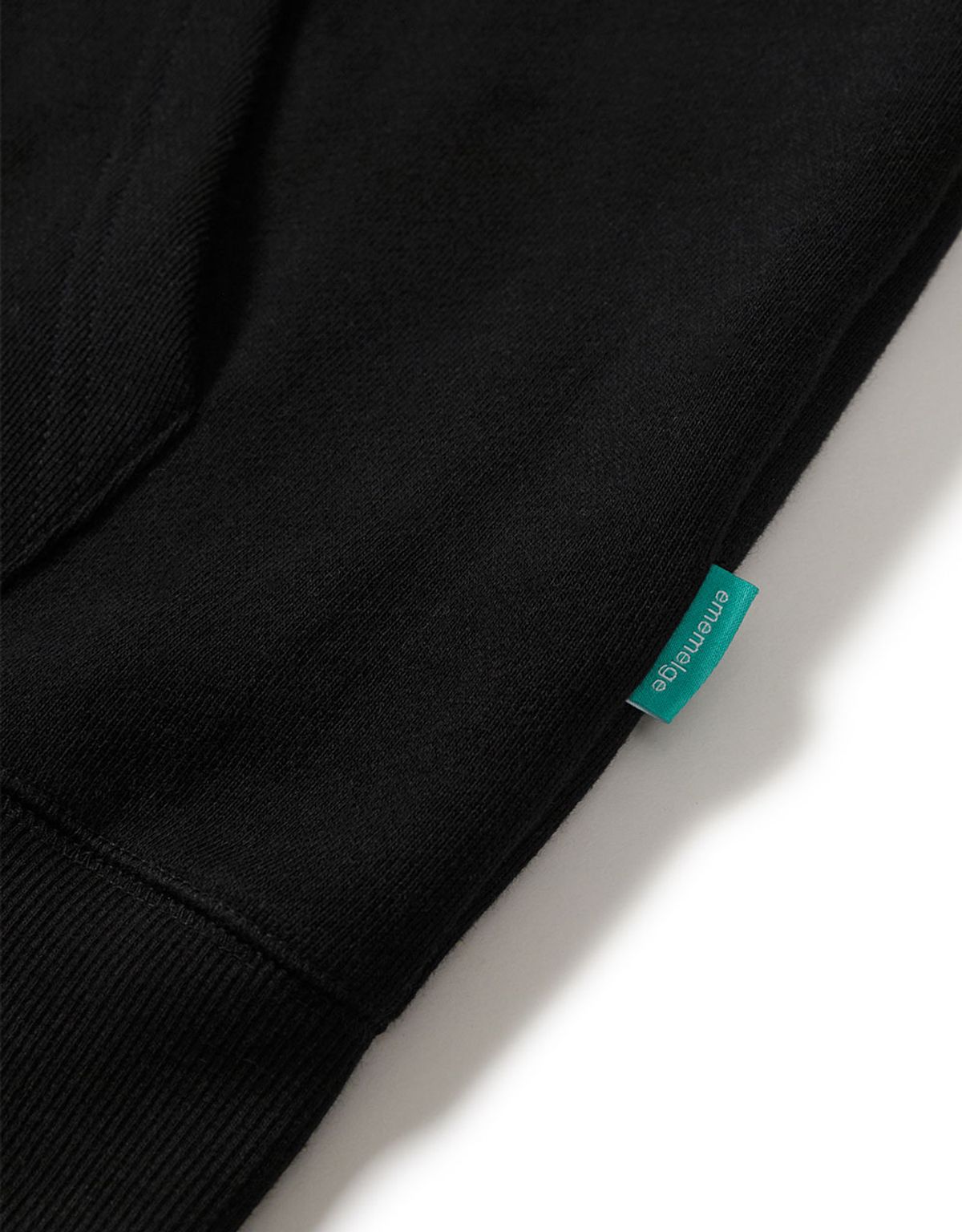 엠엠엘지(MMLG) [Mmlg] CHECK LOGO HOOD ZIP UP (EVERY BLACK)