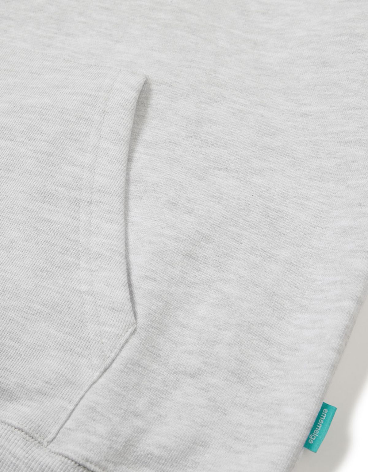 엠엠엘지(MMLG) [Mmlg] CHECK LOGO HOOD ZIP UP (ASH GREY)
