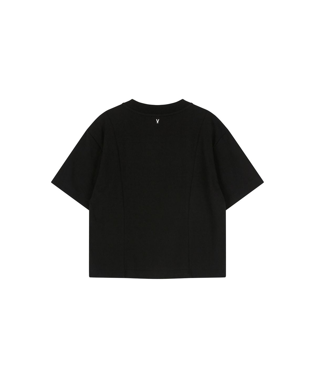 비자비(VIS A VIS) LOGO TEE SHIRT (BLACK)