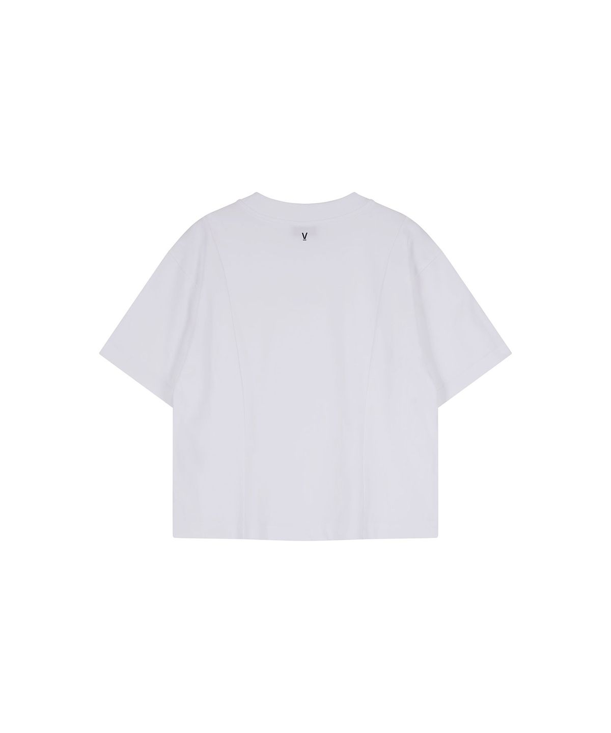 비자비(VIS A VIS) LOGO TEE SHIRT (WHITE)