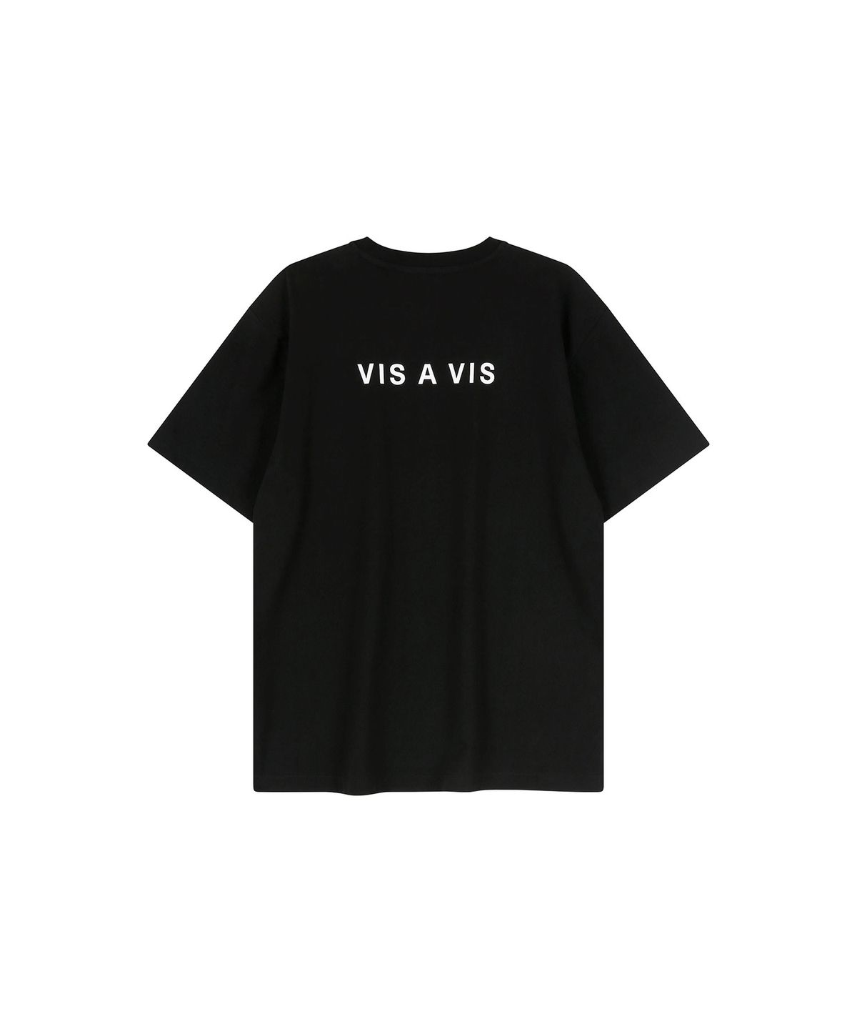 비자비(VIS A VIS) LOGO PATCH TEE SHIRT (BLACK)