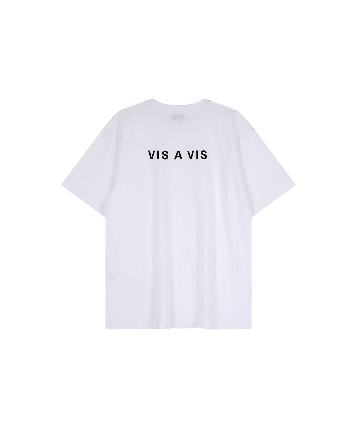 비자비(VIS A VIS) LOGO PATCH TEE SHIRT (WHITE)