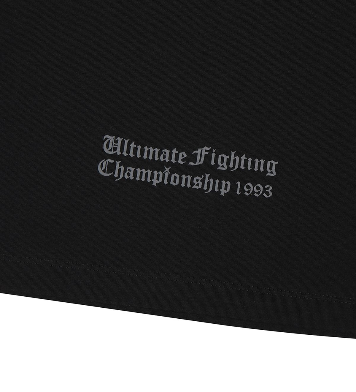 유에프씨 스포츠(UFC SPORT) UFC 고딕 오버핏 긴팔 티셔츠 블랙 U2LSW3304BK