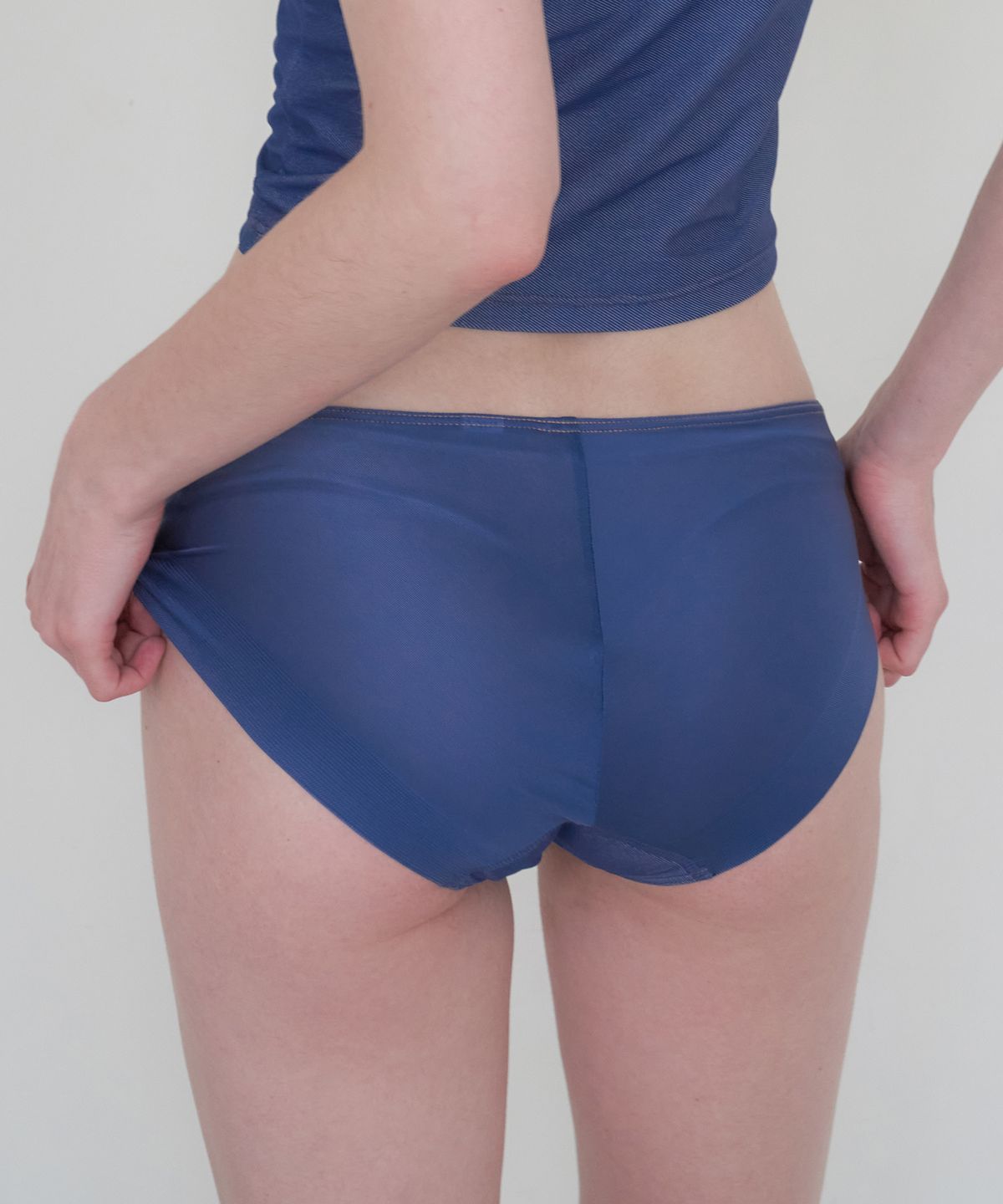 원더브라(WONDERBRA) 데님 브라탑 팬티 (2colors)